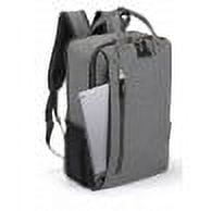 K-Cliffs  17" Laptop Backpack,  High School, College Bookbag, Polyester, Light Grey, Unisex, Polyester