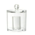 thumbnail image 1 of K-Cliffs Clear Acrylic Canister For Cotton Swabs and Cotton Balls Storage, 1 of 5