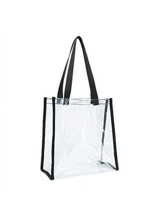 Wholesale Womens PVC Clear Purse Handbags for Working NFL Stadium Approved  Bag Turn Lock Chain Shoulder Bag From m.
