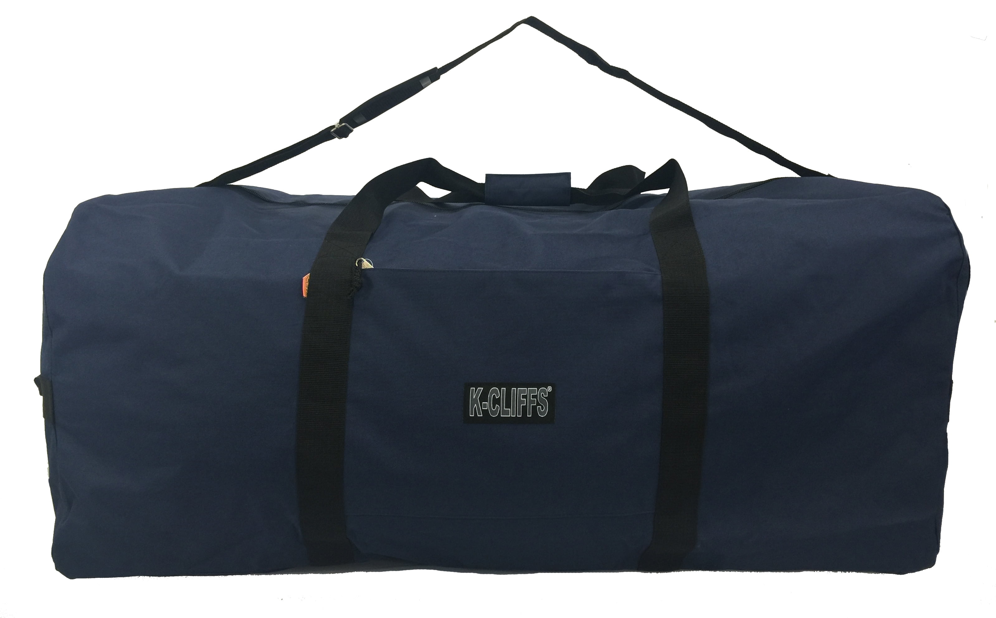 K-Cliffs Heavy Duty Cargo Duffel Large Sport Gear Equipment Travel Rooftop Rack Bag, Navy