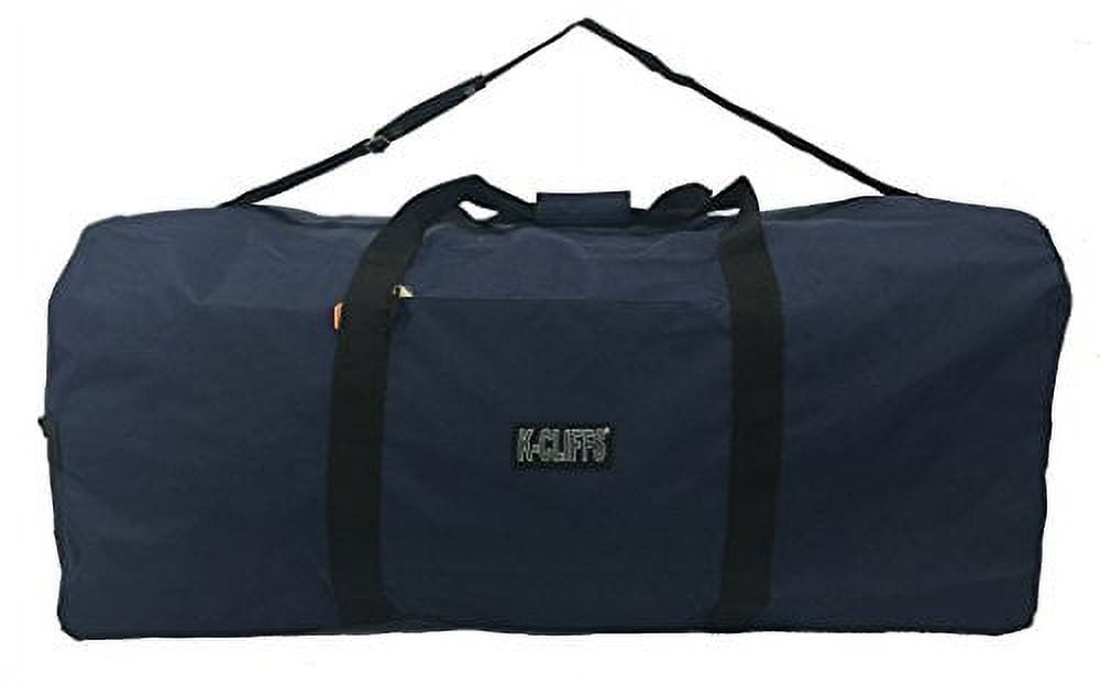 K-Cliffs Heavy Duty Large Square Cargo Duffel Jumbo Gear Bag Big Equipment Bag Sport Duffel Oversized Travel Bag Huge Rack Bag