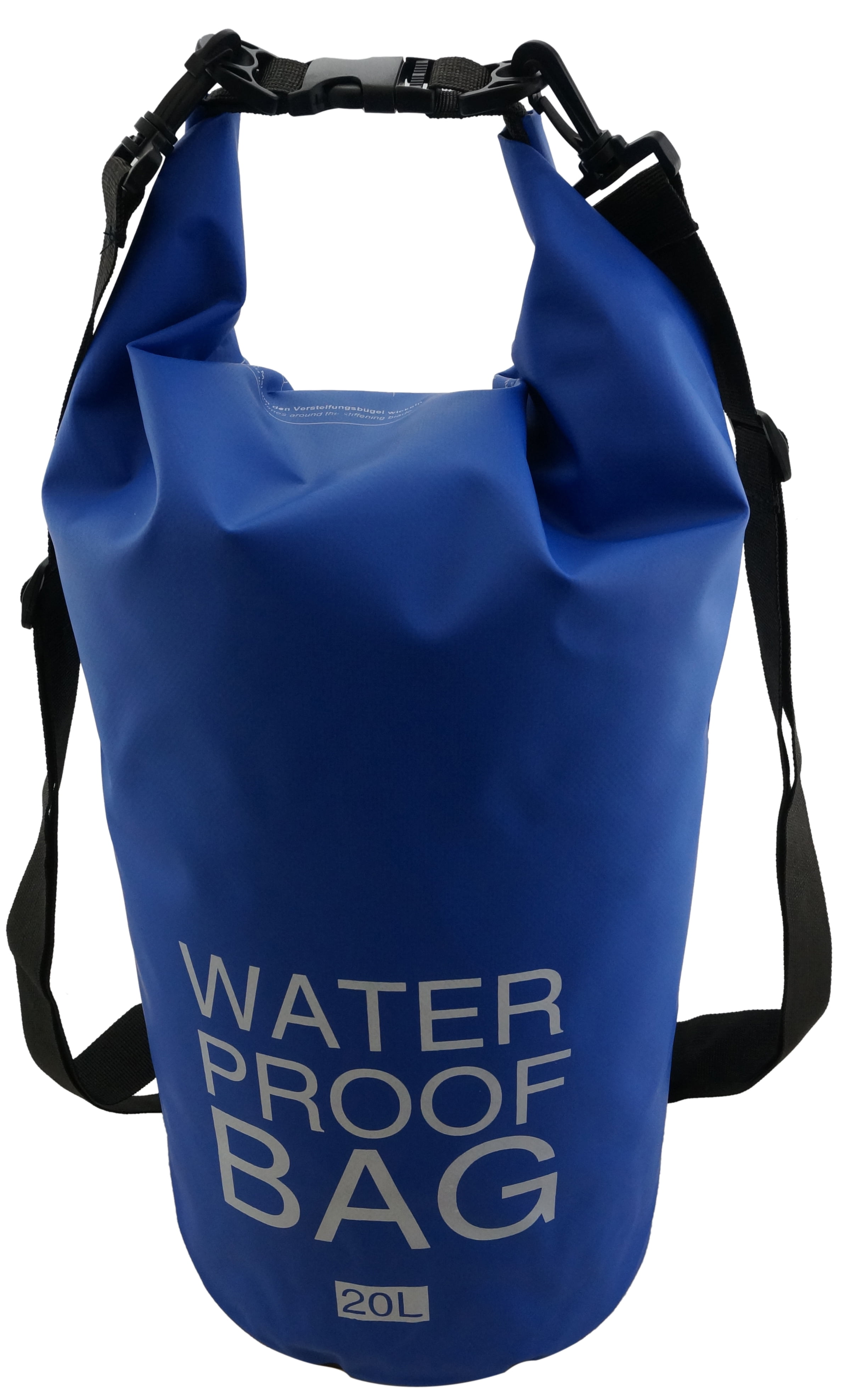 K-Cliffs Kayak Waterproof Bag Premium Dry Sack Roll Top Floating Bag for  Canoeing Fishing Rafting , Camping Snowboarding, Beach 20L Blue 
