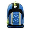 thumbnail image 1 of K-Cliffs Lightweight 15.5" Unisex  Bungee School Backpack, Polyester, Royal, 1 of 6