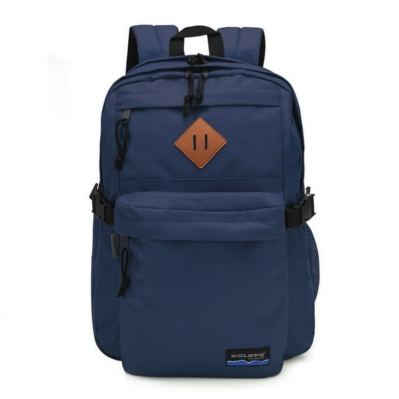 K-Cliffs Multi-Compartment Backpack Daypack with Laptop Sleeve, Bottle Holder, and Padded Straps
