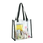 K-Cliffs Stadium , Event Approved Clear PVC Tote Transparent Hand Bag, All Ages Unisex, Dimensions; 12x12x6