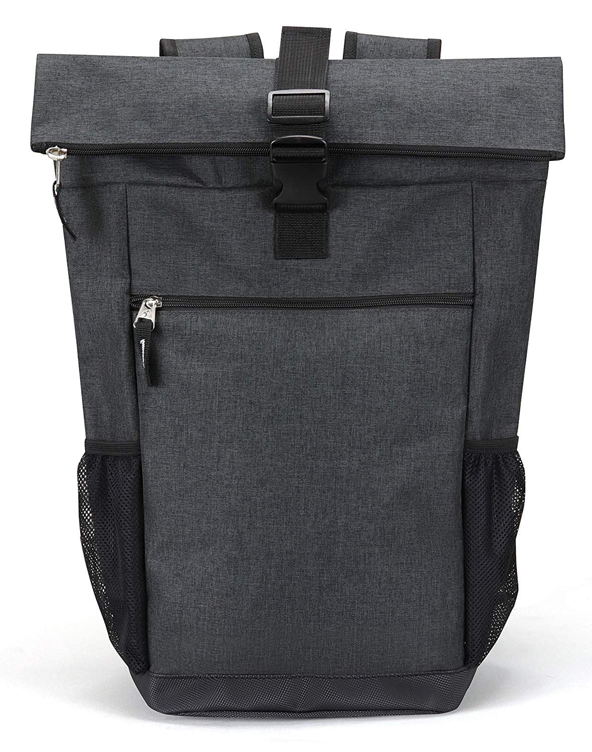 K-Cliffs Unisex College, High School Student Laptop Backpack, Charcoal, Polyester