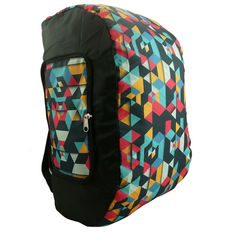 K Cliffs Unisex Foldable Lightweight Polyester Backpack Duffel Bag
