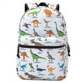 thumbnail image 1 of K-Cliffs Unisex Printed Dinosaur School Backpack Simple Bookbag Travel Daypack for laptop & Tablet, 1 of 6