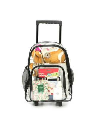 Clear Rolling Backpack