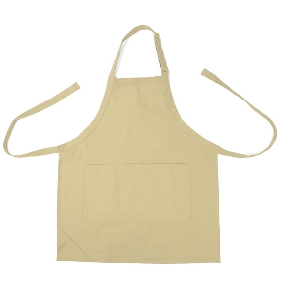 K-Cliffs Unisex, Teen, Adut Adjustable Full Size Bib Cooking Kitchen Apron with 2 Pockets, Cotton, Polyester Fiber, 28"L x 24'W