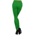 thumbnail image 1 of K-Cliffs Women's One Size Solid Color Seamless Fleece Leggings, 95% Polyester, 5% Spandex, 1 of 3