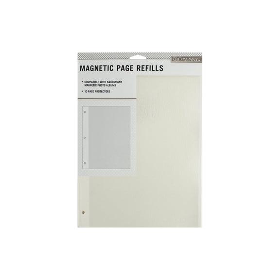 K&Co Photo Album Refill Magnetic 10pc
