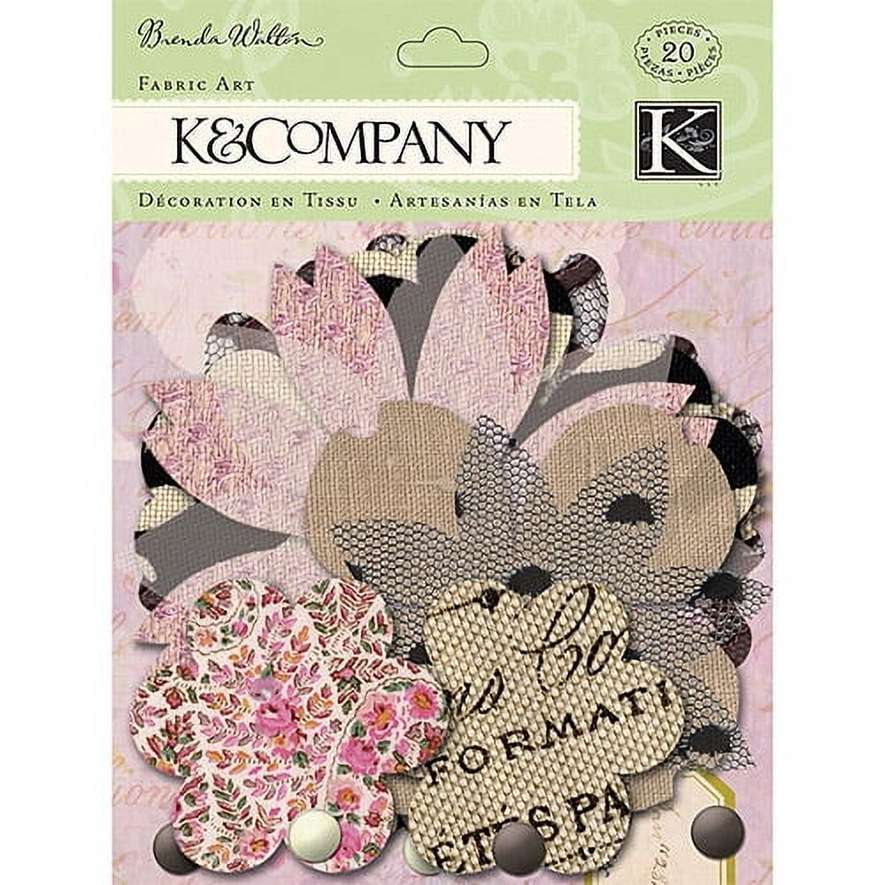 K & Company Flora And Fauna Fabric Art,