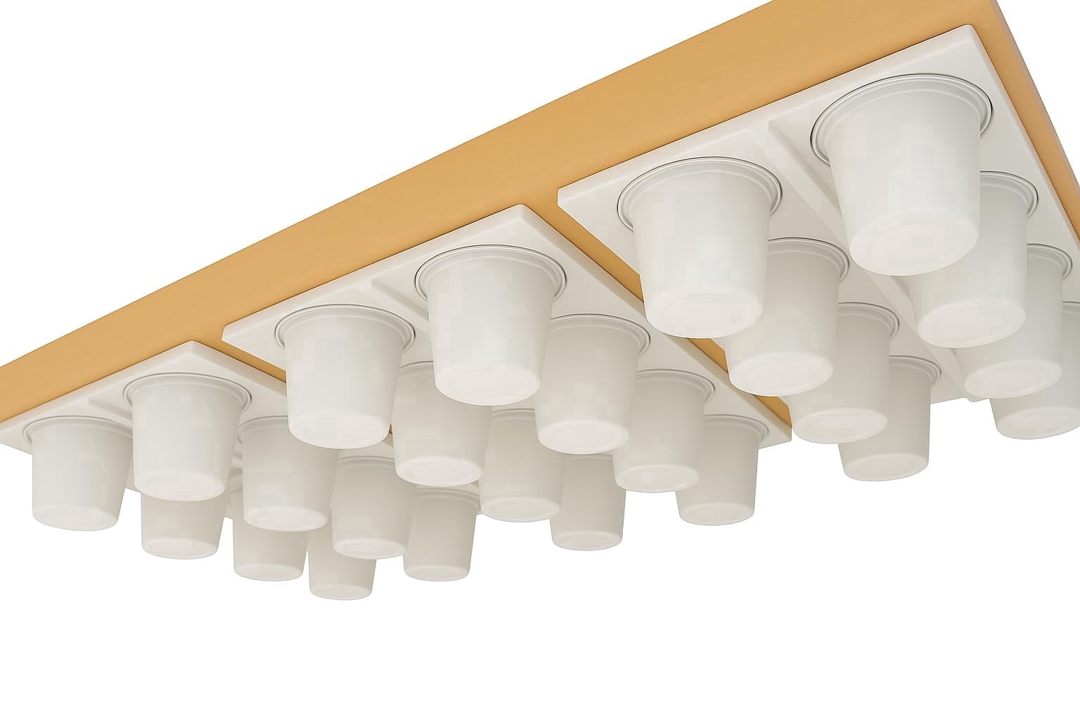 Wall Pod Storage K Cup Pod Holder | Under Cabinet or Wall Mounted Storage for Pods ...