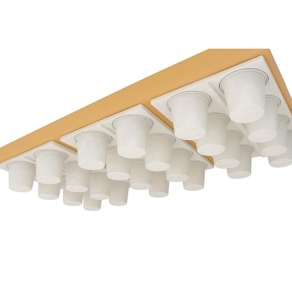 K Cup Pod Holder | Under Cabinet or Wall Mounted Storage for Pods | Minimalist Design to Declutter Your Kitchen | MADE IN USA (White)