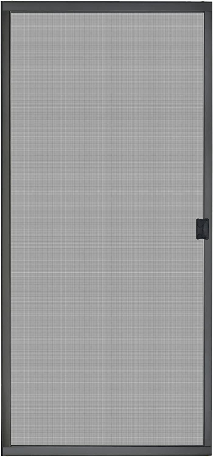 K.D. Standard Aluminum Sliding Patio Screen Door Kit (Brown 36''x80