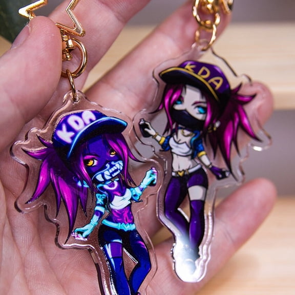 K/DA Akali POP/STARS - Acrylic Charm (1 keychain)