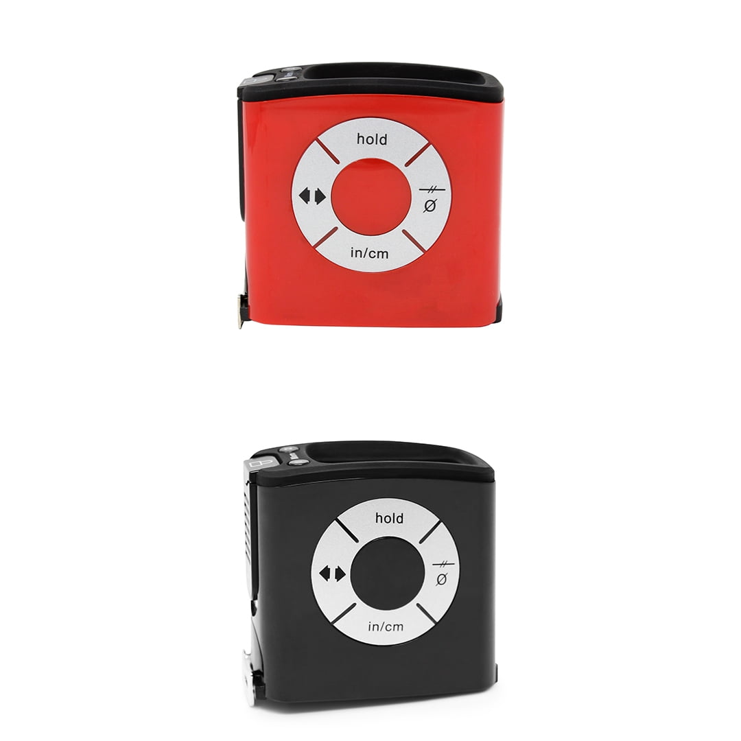 K Digital Tape Measure, Display And Read Accurate Distance On A Large Screen, SAE and Metric Units, Easy Unit Conversion, 16 feet, TWO Pack Mixed