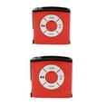 thumbnail image 1 of K Digital Tape Measure, Display And Read Accurate Distance On A Large Screen, SAE and Metric Units, Easy Unit Conversion, 16 feet Two Pack Red, 1 of 10