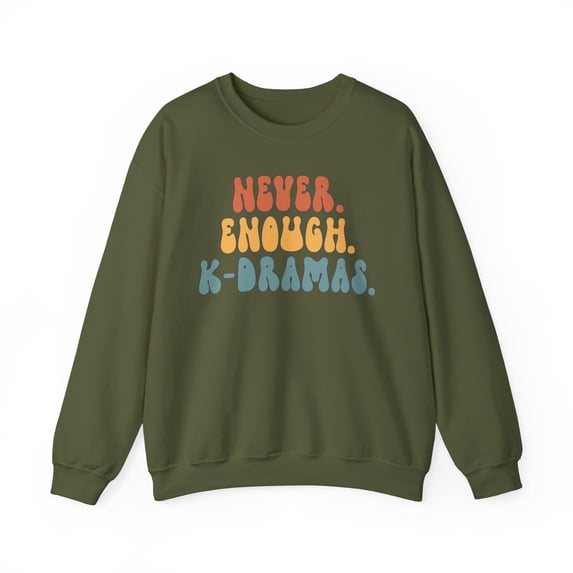 K Dramas K-Dramas Sweatshirt Gifts Crew Neck Shirt Long Sleeve Unisex