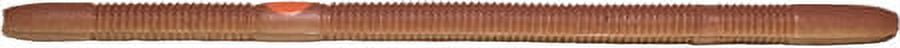 K&E Tackle Original Bass Stopper Rigged Worm 5.5" - Natural