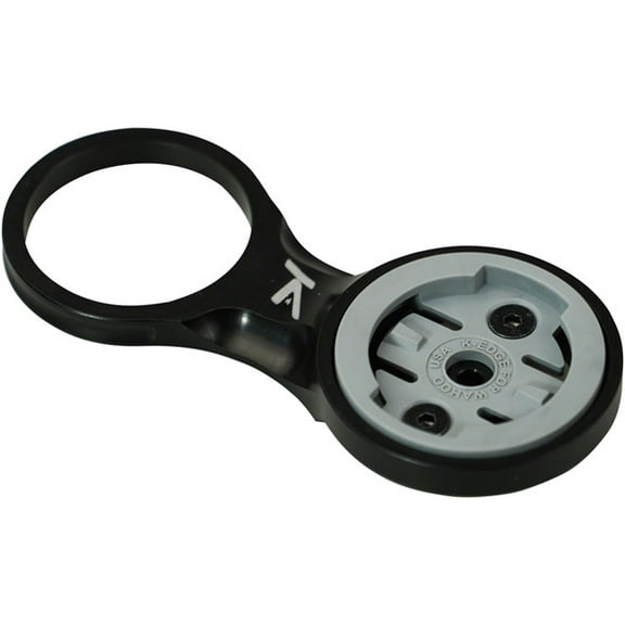 K-EDGE Fixed Stem Mount for Wahoo Bolt and ELEMNT Computers: Black