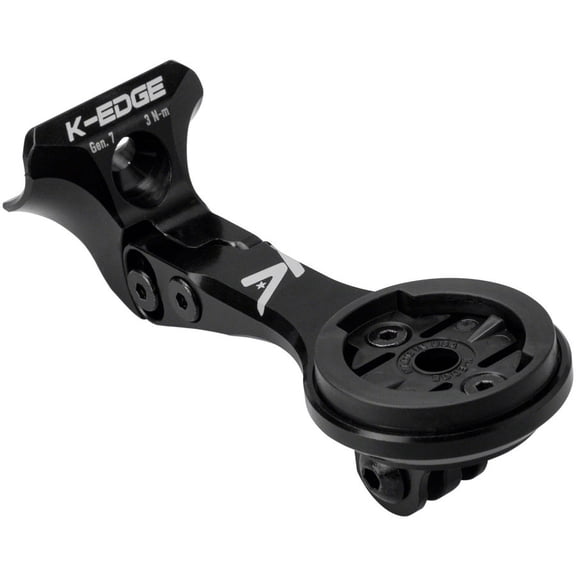 K-EDGE Garmin Gen 7 Madone/Emonda Combo Mount - Black Anodize
