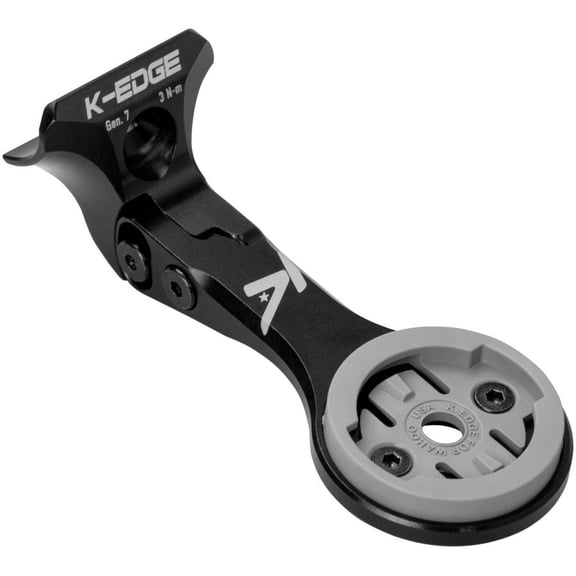 K-EDGE Wahoo Gen 7 Madone/Emomda Computer Mount - Black Anodize