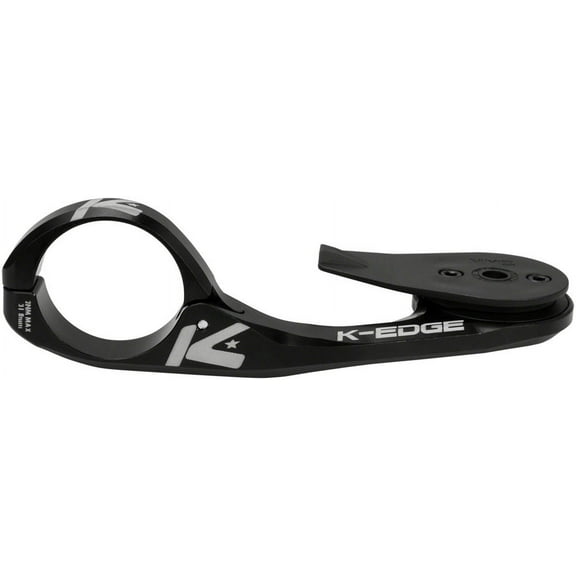 K-EDGE Hammerhead MAX XL Computer Mount - 31.8mm, Black Anodize