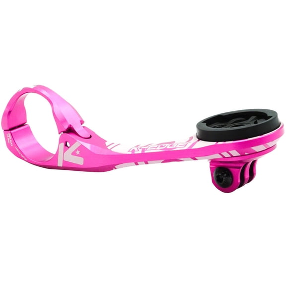 K-Edge Max XL Combo Limited Edition Computer Mount - Garmin/Wahoo, Pink