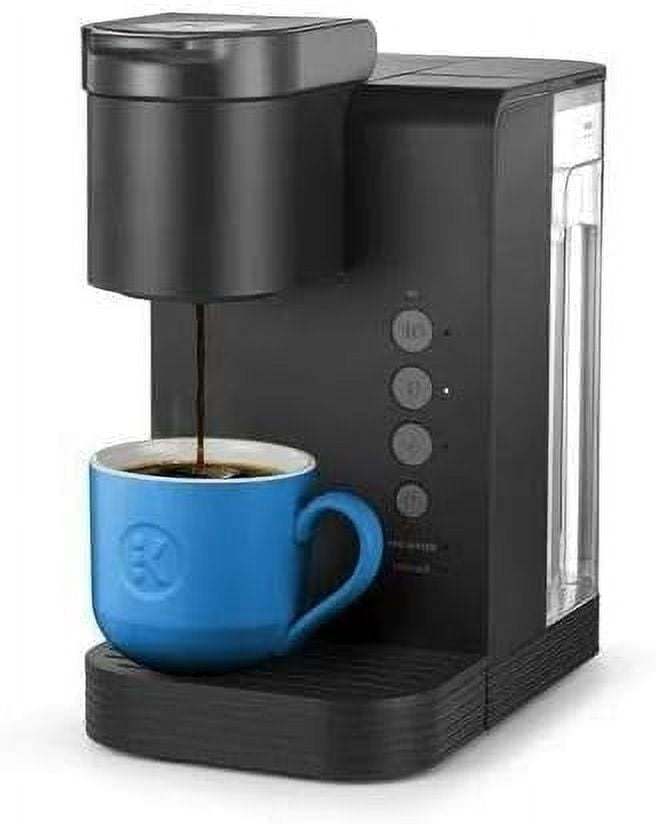 Black Single Serve K-Cup Pod Coffee Maker with 36 oz Reservoir