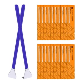 K&F CONCEPT 12mm Micro Four-Thirds 4/3 (MFT) Sensor Cleaning Swab*10, M43 Sensor Cleaning Swab for All Models of M4/3 Camera Sensors, Including M4/3 Cameras from Olympus and Panasonic