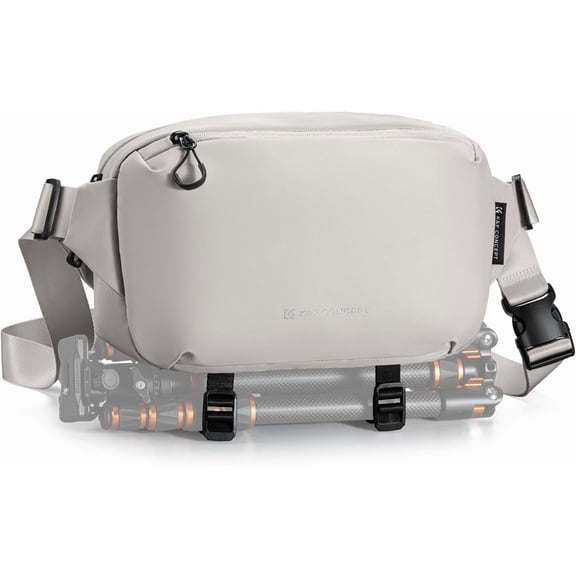 K&F CONCEPT 2 in 1 Camera Sling Bag, Everyday Shoulder Bag, Multifunction Photography Compact Crossbody DSLR Portable Bag