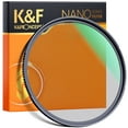 thumbnail image 1 of K&F CONCEPT 77mm Black Diffusion 1/4 lens Filter Mist Cinematic Effect Filter with 28 Multi-Layer Coatings Waterproof, 1 of 17