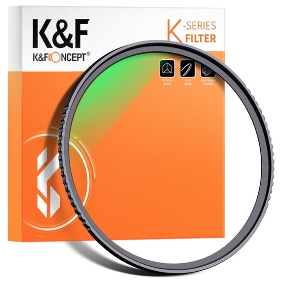 K&F CONCEPT MC UV Protection lens Filter Slim Frame with 18-Multi-Layer Coatings 52mm(K-Series)
