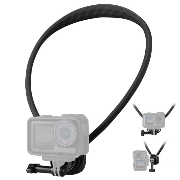 K&F CONCEPT Neck Mount with Air Cushion, Camera POV Mount for Hands-Free POV Vlogging