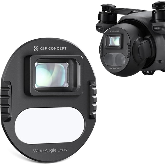 K&F CONCEPT Wide-Angle Lens Compatible with DJI Mavic 4 Pro Drone Camera Lens Accessories,108 Shooting Range, Capture Expansive Landscapes, Multi-Coated HD Optical Glass
