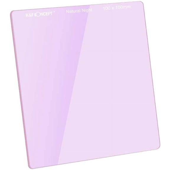 K&F Concept 100x100mm Natural Night Filter Anti-Light Pollution for Night Sky/Star Multi Coated