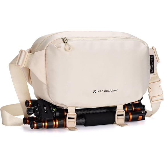 K&F Concept 2 in 1 Sling Bag Everyday Shoulder Bag & Multifunction Photography Crossbody Camera DSLR Backpack Portable Bag