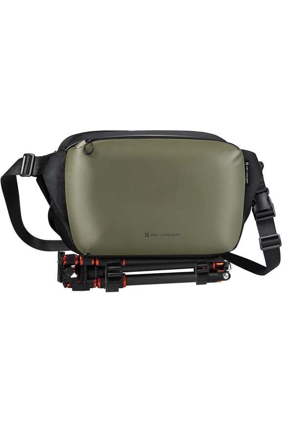 2 in 1 Sling Bag Everyday Shoulder Bag & Multifunction Photography Crossbody Camera DSLR Backpack Portable Bag