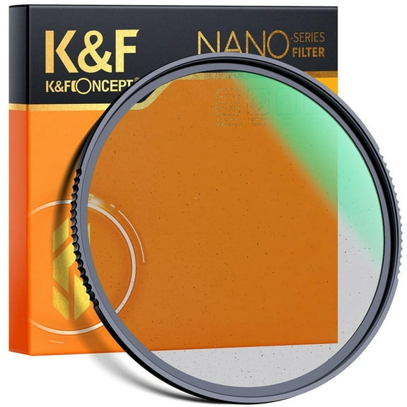 K&F Concept 37mm Black Diffusion 1/8 lens Filter Mist Cinematic Effect Filter with 28 Multi-Layer Coatings Waterproof