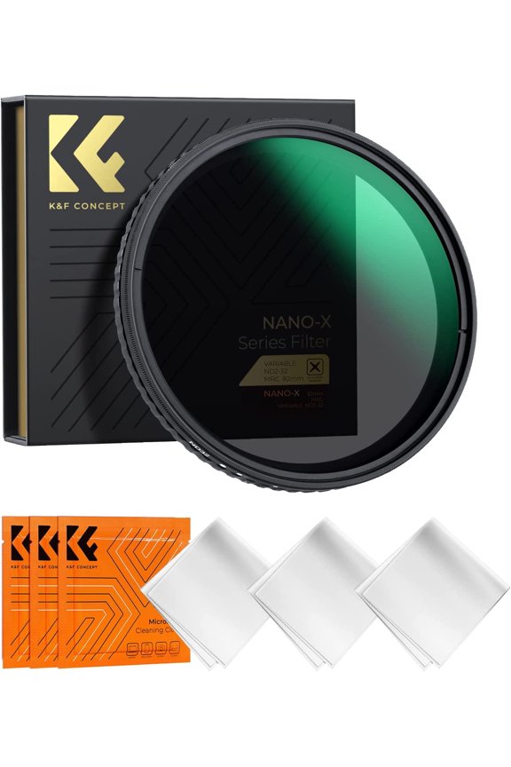 40.5mm Variable ND Filter ND2-ND32 Camera Lens Filter (1-5 Stops) No X Cross HD Neutral Density Filter with 28 Multi-Layer Coatings Waterproof (Nano-X Series)