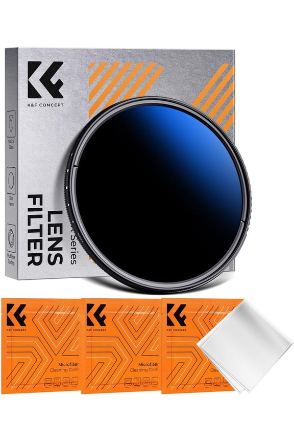 40.5mm Variable ND Lens Filter ND2-ND400 (1-9 Stops) 18 Multi-Layer Coatings Adjustable Neutral Density Ultra Slim Lens Filter for Camera Lens (K-Series)