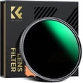 thumbnail image 1 of K&F CONCEPT 67mm Ultra-Low Reflectivity Putter Variable ND Filter ND2-ND400 (1-9 Stops) 28 Multi-Layer Coatings AGC Glass Adjustable Neutral Density Camera Lens Filter (Nano-x Series), 1 of 7