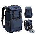 thumbnail image 1 of K&F Concept Camera Backpack Bag with Laptop Compartment for DSLR/SLR Mirrorless,25L Camera Case for Camera/Lens/Tripod Parts-Blue, 1 of 8