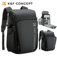 thumbnail image 1 of K&F Concept Camera Bags Backpack, Waterproof 25L Large Capacity Camera Case with Raincover for Travel, Photographers,15.6 Inch Laptop, 1 of 10