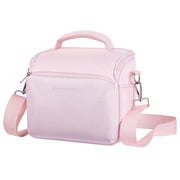 K&F Concept Camera Sling Bag, DSLR/SLR/Compact Shoulder Photography Bags for Photographers -5L (Pink )