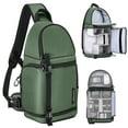 thumbnail image 1 of K&F Concept Camera Sling Bag, Waterproof Crossbody Shoulder Backpack DSLR/SLR Camera Case Photography Bags, 1 of 8