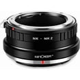 thumbnail image 1 of K&F CONCEPT FTZ Lens Mount Adapter Compatible with Nikon F/AF AI AI-S Lens to Nikon Z Series Z6 Z7 Camera, 1 of 6