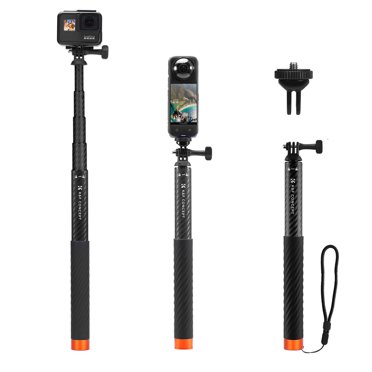 Extra Long Extendable Monopod Pole For Action Cameras – Fits GoPro, CamOne, Infinity – SC-ELPM